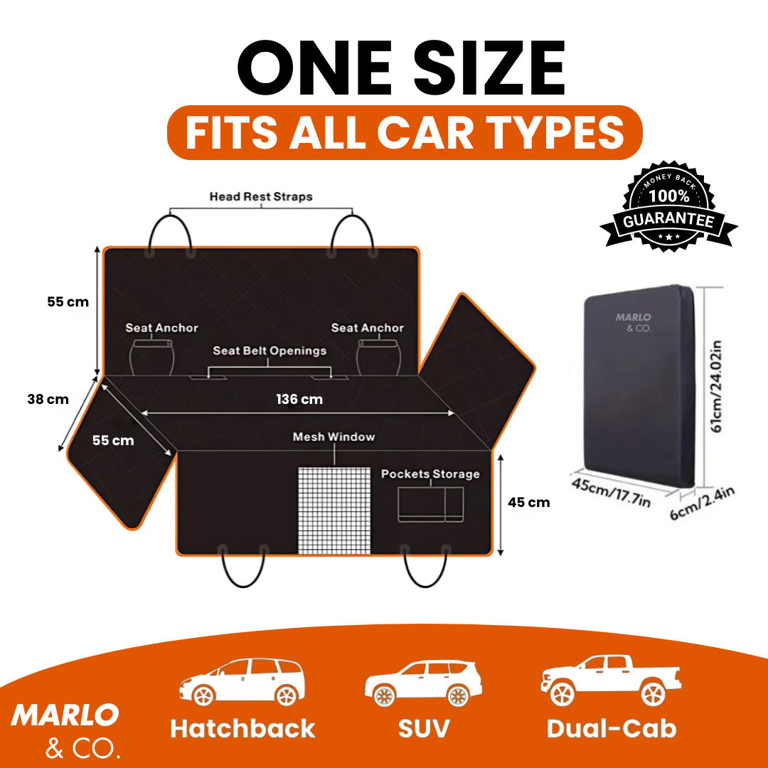 Marlo&Co™ Dog Seat Cover
