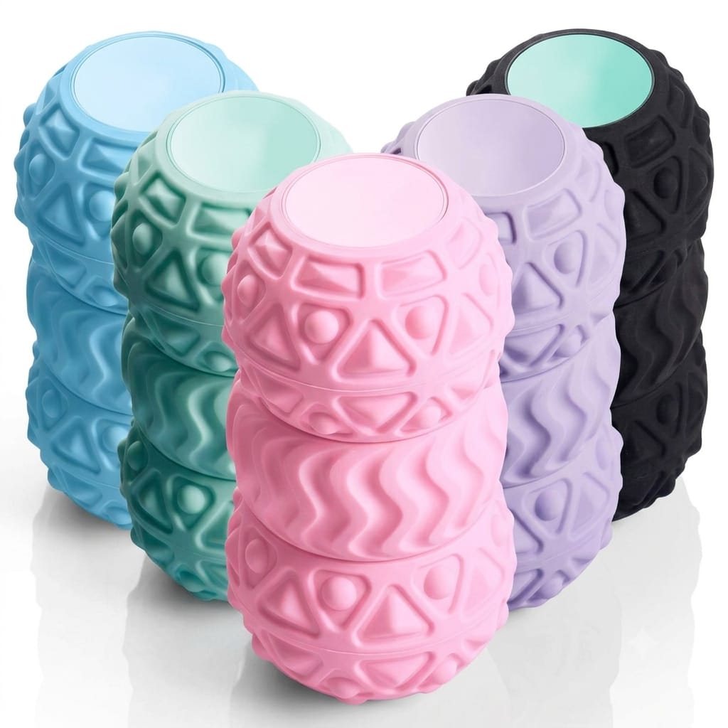 Deep Tissue Vibrating Massage Roller – 4 Speed Muscle Recovery & Pain Relief